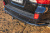 Бампер задний силовой/защита штатного бампера РИФ Toyota Land Cruiser 200 2007-2015 c квадратом под 