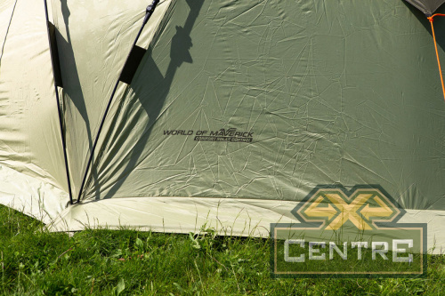 Палатка-автомат туристическая Maverick Comfort Solar Control (светло-коричневый / зеленый)