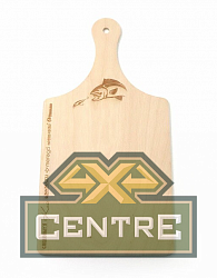 Доска разделочная СЛЕДОПЫТ деревянная 180х6х350 мм, с ручкой