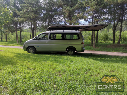 Маркиза автомобильная РИФ безопорная, веерная 2,3х2 м (левая)