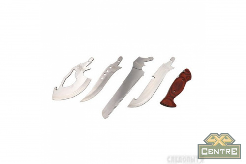 Набор туристический "СЛЕДОПЫТ", пила, топор, нож, в чехле