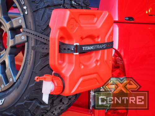 Ремень крепёжный TitanStraps Industrial черный L = 76 см (Dmax = 22,6 см, Dmin = 5,5 см)