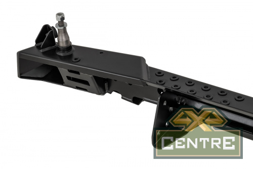 Бампер РИФ силовой задний УАЗ Буханка с фонарями, калиткой, без фаркопа, лифт 65 мм