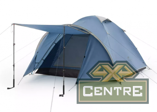 Палатка Naturehike P-PLUS 4-местная, алюминиевый каркас, синий