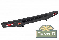 Бампер РИФ силовой задний для ГАЗ Соболь NN с фонарями, возможностью установки фаркопа, стандарт