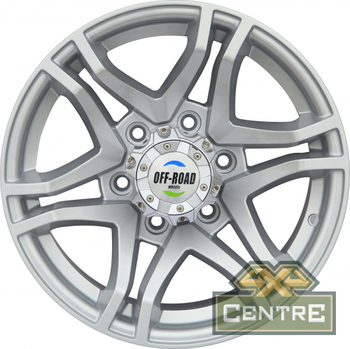 Диск Тойота/Ниссан/Митсубиси литой серебристый 6x139,7 8xR16 d110 ET+13