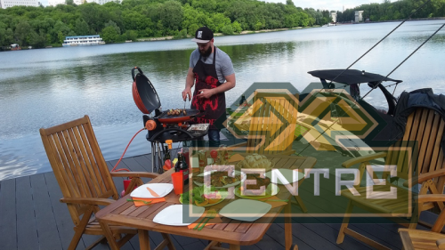 Гриль газовый O-GRILL 800T синий (в комплекте адаптер тип А)
