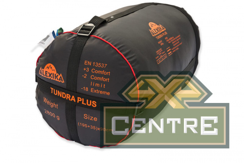Мешок спальный ALEXIKA TUNDRA Plus (одеяло) синий, правый