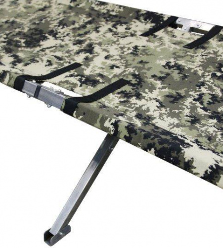 Раскладушка туристическая. "СЛЕДОПЫТ" в чехле, 1850х750х400 мм, труба оцинкованная 25х25 мм