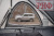 Палатка на крышу автомобиля РИФ Hard RT05-125, корпус ABS треугольник, черный, тент СВЕТЛО СЕРЫЙ