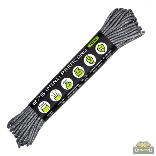 Паракорд 275 (мини) CORD nylon 10м (steel gray)