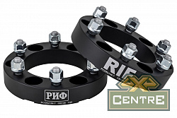 Проставки колёсные РИФ 6x139,7, ЦО 108 мм, толщина 30 мм, 12x1,5 (2 шт.)