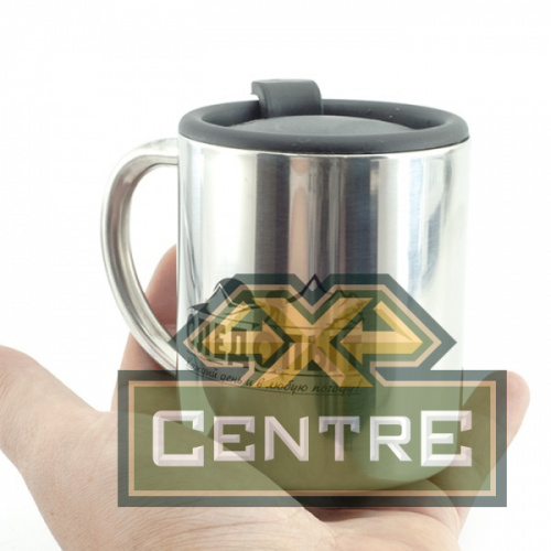 Термокружка "СЛЕДОПЫТ", с крышкой, 200 мл.