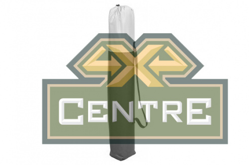 Кресло PREMIER складное, твердые тканевые подлокотники (красный/белый)