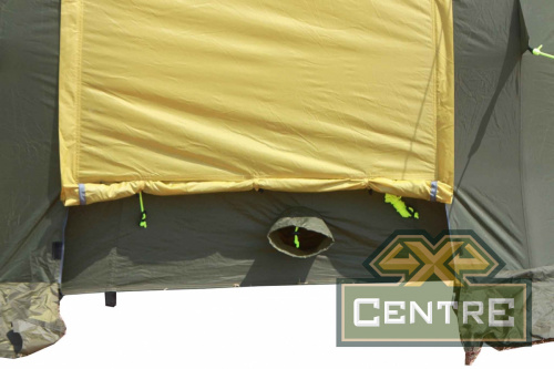 Палатка автомат всесезонная 4 Season Thermal, цвет хаки/желтый