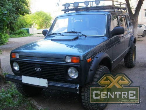 Расширители колёсных арок ВАЗ НИВА 2121 5D под нерезанные арки колёс