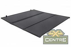 Крышка кузова Toyota Hilux 2005-2014, трёхсекционная, алюминиевая, черная