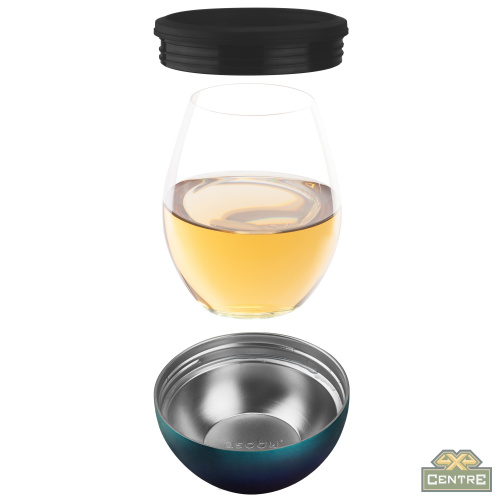 Термобокал для вина WINE KUZIE 440 мл, мультиколор