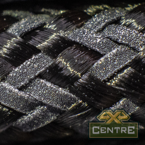 Паракорд 550 CORD nylon 10м SuperReflective (black snake)