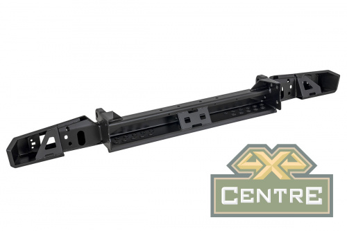 Бампер РИФ силовой задний УАЗ Хантер с фонарями, без квадрата под фаркоп, лифт 65 мм