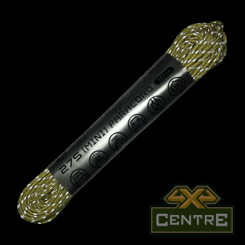 Паракорд 550 CORD nylon 10м световозвращающий (lemon)