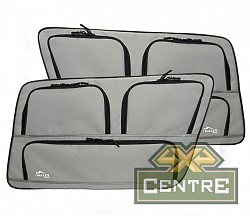 Комплект органайзеров для окон багажника Nissan Patrol Y61 серый