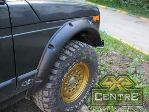 Расширители колёсных арок ВАЗ НИВА 2121 5D под нерезанные арки колёс