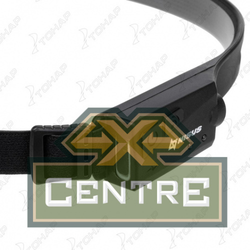 Фонарь налобный NISUS сенсорный LED-120 LM, COB-340 LM, IPX4, USB