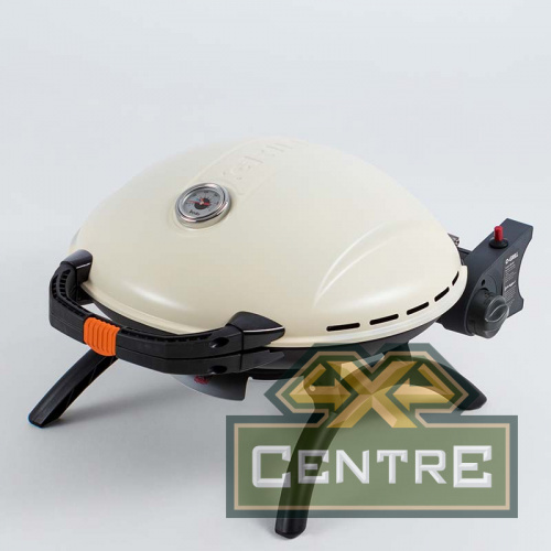 Гриль газовый O-GRILL 900МT bicolor черный-кремовый (в комплекте адаптер тип А)