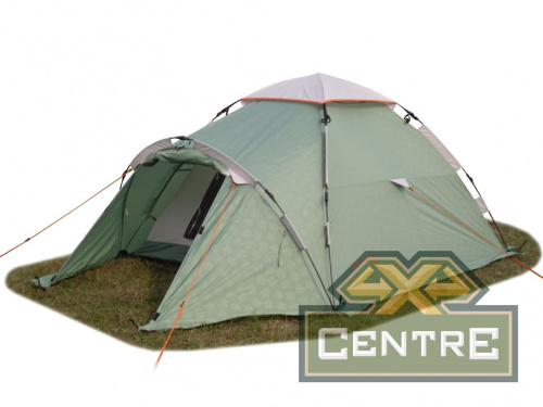 Палатка-автомат туристическая Maverick Comfort (салатовый / светло-серый)