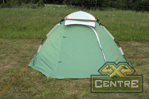 Палатка-автомат туристическая Maverick Mobile premium (светло-зеленый / светло-серый)