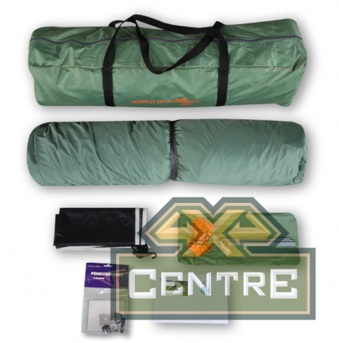 Палатка-автомат туристическая Maverick Mobile premium (светло-зеленый / светло-серый)