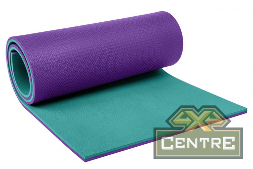 Коврик туристический ISOLON Camping 16 1800х600х16 голубой/красный, без утяжек