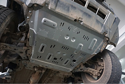 Защита РИФ радиатора, картера, РК, КПП для Jetour T2, алюм. 8 мм