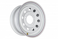 Диск OFF-ROAD Wheels УАЗ стальной белый 5x139,7 7xR15 d110 ET-19