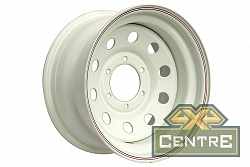 Диск OFF-ROAD-WHEELS Toyota/Nissan стальной белый 6x139,7 7xR15 d110 ET-15 (круг. отв.)