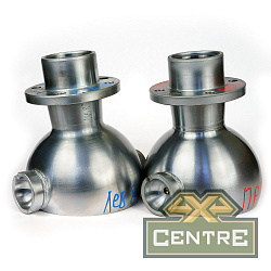 Шаровая опора поворотного кулака усиленная кастор +8° хромированная мост Спайсер (к-т 2 шт.)