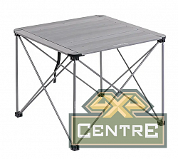 Стол туристический Naturehike алюминиевый, 69,5х69,5х56 см, складной, серый