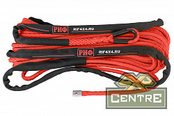 Трос для лебёдки синтетический РИФ 10 мм/26 м, красный