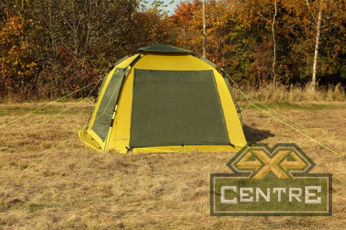 Шатёр автомат Maverick Fortuna 300 (хаки/желто-горчичный)