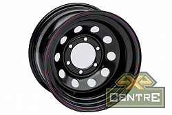 Диск OFF-ROAD-WHEELS Toyota/Nissan стальной черный 6x139,7 8xR15 d110 ET-19 (круг. отв.)