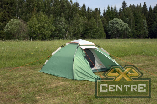 Палатка-автомат туристическая Maverick Mobile premium (светло-зеленый / светло-серый)