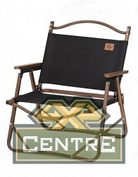 Кресло туристическое Naturehike MW02, складное, цвет ореховый, чёрный, до 120 кг