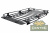 Багажник экспедиционный (корзина) РИФ 1200х2100 мм для Toyota Land Cruiser Prado 150