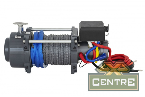 Лебёдка электрическая (индустр.) 24V Runva 15000 lbs 6800 кг синтетический трос