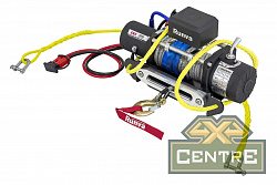 Лебёдка переносная РИФ 9500SR c квадратом для фаркопа, синтетический трос (облегченная) купить онлайн по выгодной цене