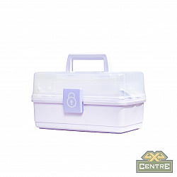 Ящик для инструмента IRIS KIT BOX 27 серо-фиолетовый