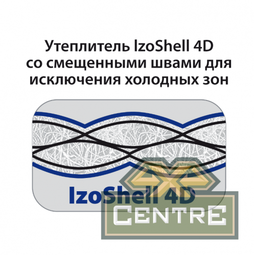 Мешок спальный BTrace Mega (Правый, Серый/Синий), (ТК: -5°C)