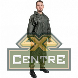 Плащ ветровлагозащитный HELIOS, цв.зеленый р.54