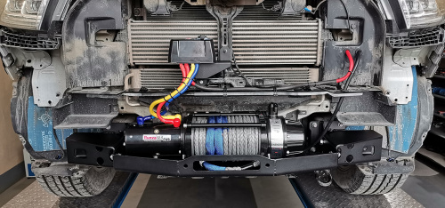 Площадка РИФ под лебёдку в штатный бампер Great Wall Poer